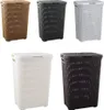 Koš na prádlo Curver Natural Style 60L světle šedý Náhled obrázku produktu 2
