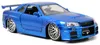 Jada 253203045 - Nissan Skyline 2002 di Fast & Furious 1:24 Anteprima dell’immagine prodotto 24