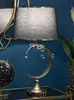 Mauro Ferretti Stolná lampa Bruxelles E27 Ø 36x65 cm Čierna Náhľad obrázku produktu 5