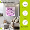 ARTland Wandbild Alu für Innen & Outdoor Pastell Rose Produktbild-Vorschau 2