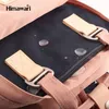 Himawari dámský batoh na notebook béžový a modrý 38x28x15 Náhled obrázku produktu 11