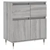 [Home] Sideboard Grau Sonoma 60x35x70 cm Holzwerkstoff , Produktbild-Vorschau 2