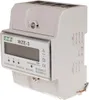A white three-phase energy meter with a digital display. Produktbild-Vorschau