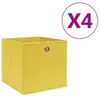 vidaXL Scatole portaoggetti 4 pz. Tessuto non tessuto Anteprima dell’immagine prodotto 5
