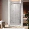 A modern bathroom with a shower enclosure. Produktbild-Vorschau