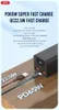 Batterie externe XO PB97 20000mAh 65W PD QC pour ordinateur Voir les images du produit 8