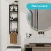 Puluomis Étagère à serviettes Porte-serviettes Étagère Voir les images du produit 3