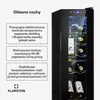 Szafka na wino Klarstein, 1 strefa, mała, 32 l, szklane Podgląd zdjęcia produktu 2