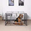 FEANDREA Außengehege für Haustiere, Welpenauslauf, 122 x 80 Produktbild-Vorschau 9