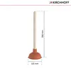 Kirchhoff Profi-Pömpel  Ø 115 mm, Saugglocke für verstopfte Produktbild-Vorschau 3