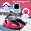 COSTWAY Pneu à neige gonflable avec corde de remorquage, Voir les images du produit 6