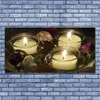 Glasbilder 140x70 Wandbild Druck auf Glas Kerzen Kunst Produktbild-Vorschau 2