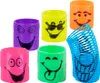 6 plumes d'escalier souriantes | 3cm - Multicolore Voir les images du produit 1