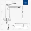 Villeroy & Boch Oasis Waschtischarmatur mit Zugstange, Produktbild-Vorschau 6