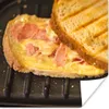 MuchoWow® Poster Schinken-Käse-Toast auf einem Toaster Produktbild-Vorschau 1