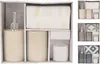 Badkameraccessoireset, 3-delig, bruin Productafbeelding-voorbeeld 2