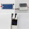 A collage of three images showing different parts of an ozone generator. Náhled obrázku produktu