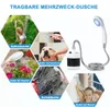 Campingdusche, Tragbare Campingdusche, Dusche mit Pumpe für Produktbild-Vorschau 6