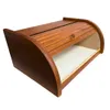 SEVICO Braun Brotkasten Holz | 40 cm x 27.5 cm x 18.5 cm | Produktbild-Vorschau 4