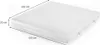 A white mattress with dimensions indicated by lines and text. Produktbild-Vorschau