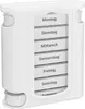 WELLGRO Tablettenbox 7 Tage 4 Fächer – Pillenbox & Produktbild-Vorschau 1