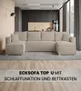 BroMARKT Ecksofa TOP U Schlaffunktion Bettkasten U-Form Produktbild-Vorschau 2