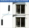Outsunny Markise Klemmmarkise Faltarm Handkurbel Balkon 3 x Produktbild-Vorschau 6