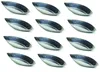 12 x Backform Schiffchen oval glatt 60mm für Desserts Petit Produktbild-Vorschau 1