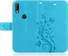 Handytasche für Huawei P20 Lite Blumen Flip Cover Buchhülle Produktbild-Vorschau 4