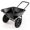 Dvojkolesové vozíky COSTWAY 78 l, nosnosť 100 kg, s Náhľad obrázku produktu 1