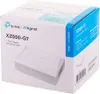 A white product box with the TP-Link and Aginet logos and product details printed on it. Produktbild-Vorschau