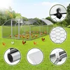 Pollaio Izrielar 3x6x2 m con tetto a cupola, recinto Anteprima dell’immagine prodotto 13