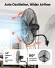 VEVOR 115W Ventilatore da parete industriale da 81 cm, 5,9 Anteprima dell’immagine prodotto 5