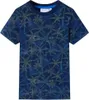 Kinder-T-Shirt Marineblau 140 Produktbild-Vorschau 1
