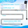 Fiqops 12 M Chaîne lumineuse solaire Tuyau lumineux LED Voir les images du produit 2
