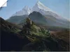 ARTland Poster Der Watzmann. Um 1824 Größe: 120x90 cm Produktbild-Vorschau 1