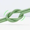 QUALO Transparentes Nylonkabel USB-C – Lightning 1,5 m 2,4A Produktbild-Vorschau 7
