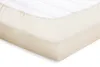 Eleganzzz Split-Topper-Spannbetttuch Perkal – Elfenbein  – Produktbild-Vorschau 2