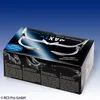 The product packaging for MAXTV special TV glasses against a blue gradient background. Produktbild-Vorschau