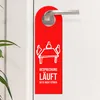 Besprechung läuft - Bitte nicht stören Türhänger Warnschild Produktbild-Vorschau 8