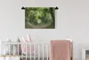 MuchoWow® Wandteppich Wandbehang Wald - Baum - Tunnel 60x40 Produktbild-Vorschau 2