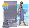 2 in 1 Hamamtuch Rucksack Strandtuch Badetuch - 100% Produktbild-Vorschau 1