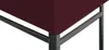 Tetto a padiglione 310 g / m² 3x3 m rosso vino Anteprima dell’immagine prodotto 11