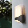 Eco-Light LED vonkajšie nástenné svietidlo Flat silver IP54 Náhľad obrázku produktu 2
