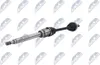 NTY NPW-FR-049 Antriebswelle Vorne Rechts für FORD MONDEO Produktbild-Vorschau 1