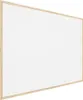 Bílá korková tabule v dřevěném rámu 120x90 cm Náhled obrázku produktu 8