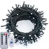 10M 100 LED Lichterkette USB Weiß Mit Fernbedienung 8 Modi Produktbild-Vorschau 1