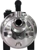 A close-up, front-facing view of a stainless steel water pump. Podgląd zdjęcia produktu
