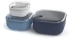 3er Set Frischhaltedosen ELA , Farbe:Blau & Weiß Produktbild-Vorschau 1