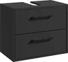 Waschbeckenunterschrank Florence 60 x 35 cm Schwarz Matt - Produktbild-Vorschau 1